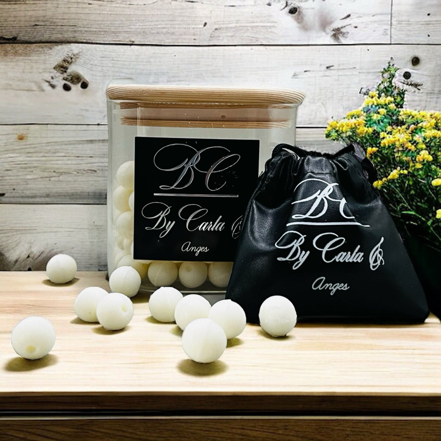 Fondants de perles de cire parfumée (30g) - Fleur de Coton