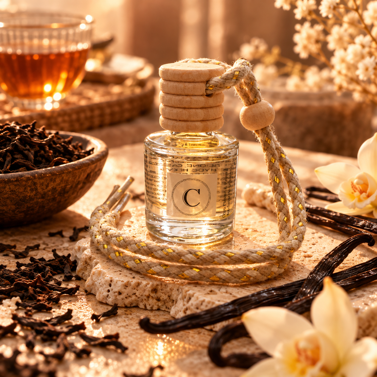 Black Tea & Vanilla Car Diffuser 8 ml