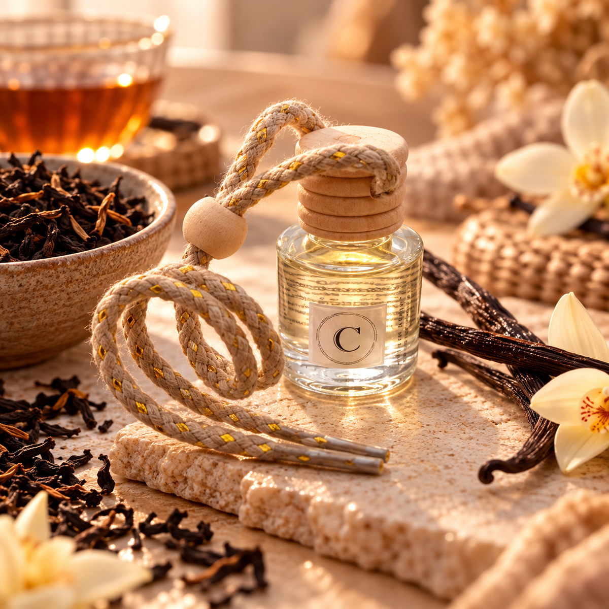 Black Tea & Vanilla Car Diffuser 8 ml